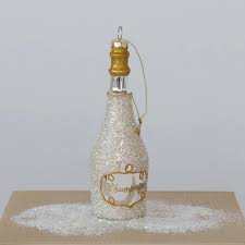 Champagne Bottle Ornament