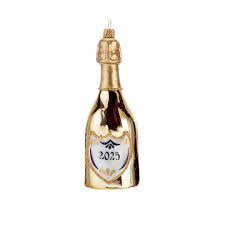 2025 Champagne Bottle Ornament – Gump's
