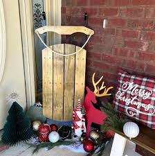 Christmas Sled - Etsy