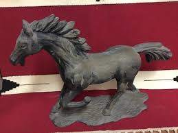 VINTAGE LARGE CAST IRON HORSE BEAUTIFUL PIECE | eBay