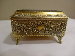 Vintage Enamel Gold/ Red Butterfly Automation Music Jewelry ...