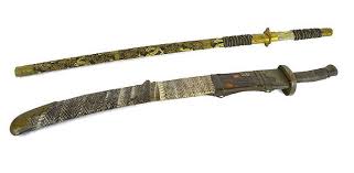 4 Chinese Silver Metal Daggers & Scabbards