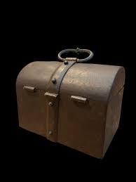 A 16th Century Renaissance Casket/box In Wrought Iron ...