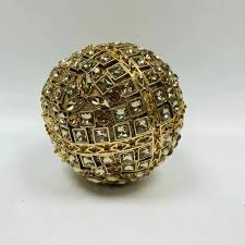 Elegant Womens Crystal Clutch Purse - Multi Stone Evening ...