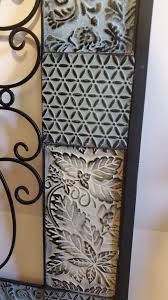 Beautiful Metal Embossed Wall Art .