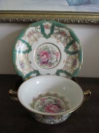 Rosenthal Ivory Bavaria Germany Creame Soup Bowl And Saucer ...