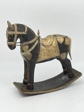 Antique Wooden Horse In Antique Wooden Carved Figures for sale | eBay