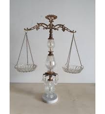 RESERVED for Carolyn! Big Vintage Glass & Brass Balance Scale With Crystal Dishes and Marble Base – Will Be Shipped With ELTA Courier! - Etsy