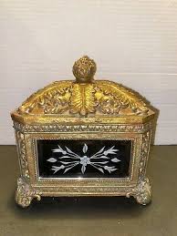 Stratford Antique Trinket/jewelry/ Keepsake Box Storage ...