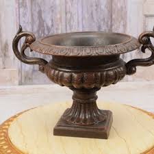 Cast Iron Large Classic Metal Miniature Urn Home Garden Wedding Table Candle Floral Fall Decor - Etsy