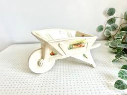 Vintage Aynsley Edwardian Garden Porcelain Wheelbarrow Ornament With Gardening Pattern 1980s - Etsy UK