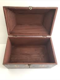 Vintage Hand Painted, Indian Art Wooden Storage Mughal Box With lid | eBay