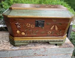 Antique Dark Wood Box - Etsy