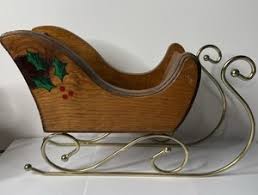 Wood Sled Decor | eBay