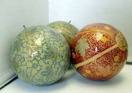 Six Hand Painted Kashmir India Paper Mache Trinket Boxes & 4 Ornaments | eBay