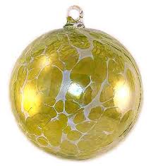 Amethyst Web Design Iridized 2 1/2" - Kugel House