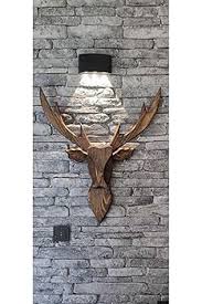 ZVBHM Decorative Wooden Deer Head - 2D - antler - wooden wall decor - living room decor - room decor - wall decor - wooden decor : Amazon.ca: Home