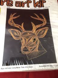 VTG McCulla Arts & Crafts 1978 Wire ART Whit Tail Deer Buck NOS 11"X 14” | eBay