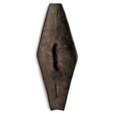 Vintage Elongated Zulu Tribal Shield | Chairish