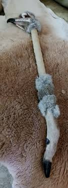 AWESOME VINTAGE FAUX RAPTER NATIVE AMERICAN SHAMAN COUP ...