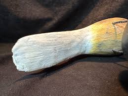 Vintage Hand Carved & Painted Wooden Blue Jay Figurine | eBay