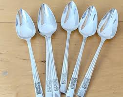 Vintage Fruit Spoons, De Montfort Silver-plated Spoons ...