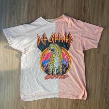 urban outfitters Def Leppard graphic oversized t... | Depop