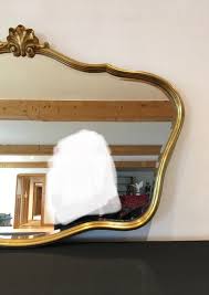 Elegant Large Deknudt Mirror with Gold frame, Belgium at 1stDibs