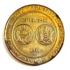 Delaware Pennsylvania Delaware River Bridge Commuter Token ...