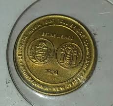 Delaware River Bridge Transit Token 20mm | eBay