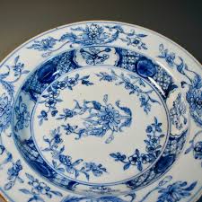 Antique Chinese Porcelain Plate Bowl Blue and White 18th Century Qing | eBay