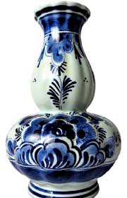 DELFT Blue White Vase Delftware Pottery Holland | eBay
