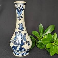 Vintage Royal Goedewaagen Blue Delft Miniature Vase - Etsy