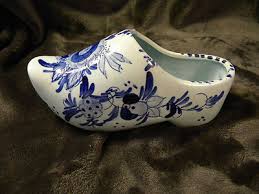 Vintage Porcelain Hand Painted Delfts Blue Holland Shoe, Excellent Condition | eBay Australia
