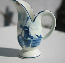 Delft Holland Blue Windmill Milk/creamer Pitcher #21 - Etsy