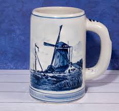 Delft Blue Windmill Mug – Fairwinds Cape Cod