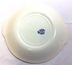 7 WILLOW WARE Royal China Blue & White Dinner Plates + ...