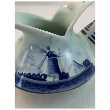 Delft Blue Hand Painted Holland Schoonhoven Beak Jug Number ...