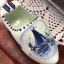 holland | Art | Hand Blown Ceramic Shoe Hand Made In Holland ...