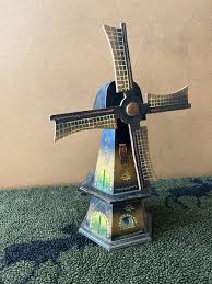 Vintage Swiss Windmill Musical Box | eBay