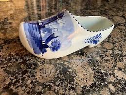 Delft Blue Vintage Hand Painted 7” Holland Dutch Porcelain ...