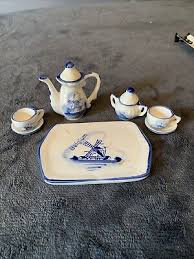 7 Piece Miniature Belgium Tea Set | eBay