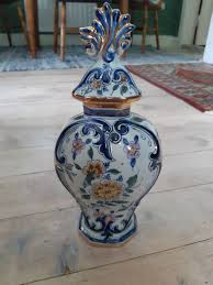 Plateelbakkerij Zuid Holland Gouda Mary Gold vase | eBay