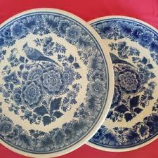 Vintage Sunmarc Delft Dinner Plates - Set of Four Delft Dinner Plates - Blue Delft Stoneware Kitchen Dinner Plates - Dishwasher / Oven Safe - Etsy