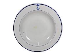 Tepco Vitrified China USN Navy Anchor 9" Bowl | eBay