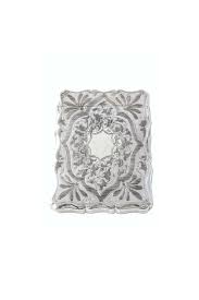 Victorian Silver Card Case 1861 - Etsy