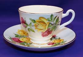 IMPERIAL BONE CHINA COFFEE / TEA CUP AND SAUCER SET PINK ...