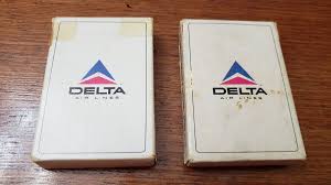 Lot 2 San Francisco & Dallas/Fort Worth Delta Air Lines Playing Cards | eBay