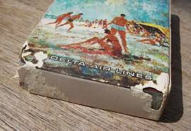 DELTA AIRLINES Sealed Deck Vintage Fort Lauderdale Playing Cards GREAT GRAPHIC | eBay