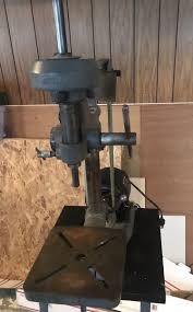 Atlas Drill Press Companion Dual Motor Good Working W ...